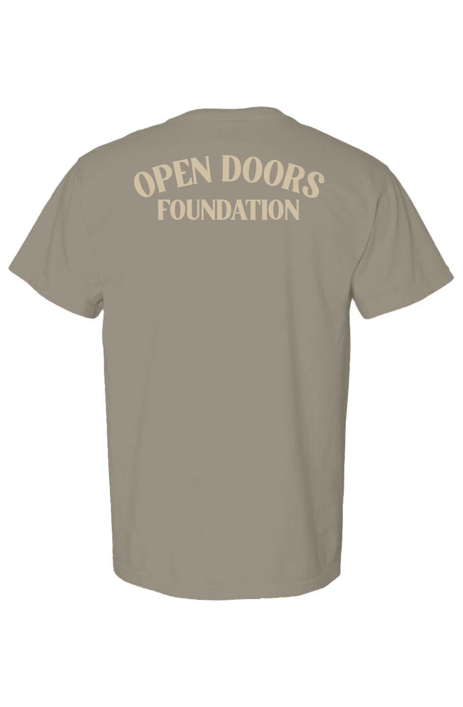 Embroidered Monochrome Logo Tee