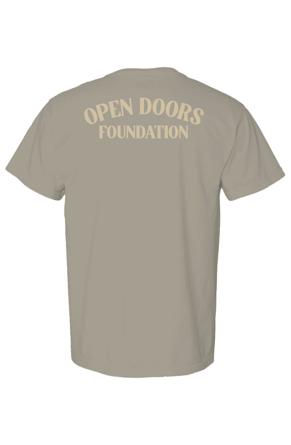 Embroidered Monochrome Logo Tee