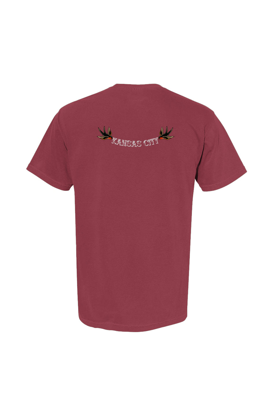Tattooed Swallows Pocket Tee