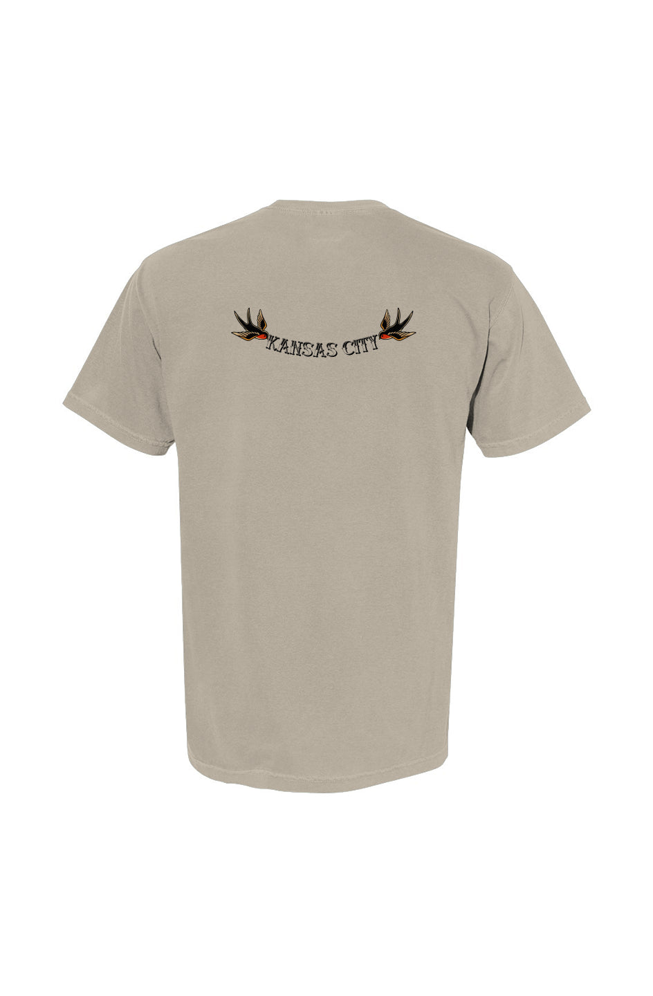Tattooed Swallows Pocket Tee