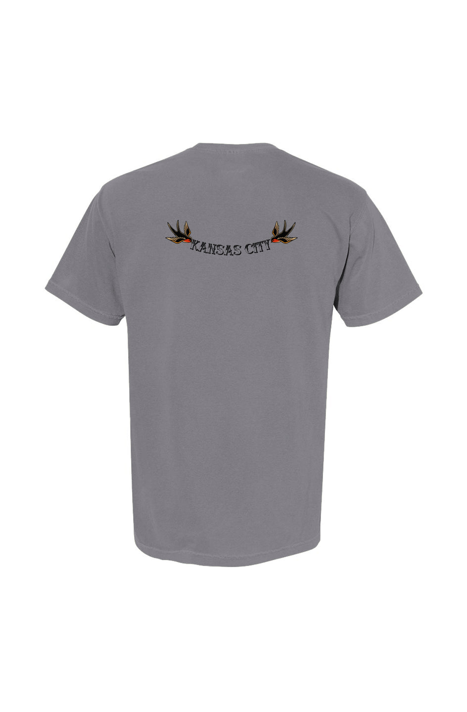 Tattooed Swallows Pocket Tee